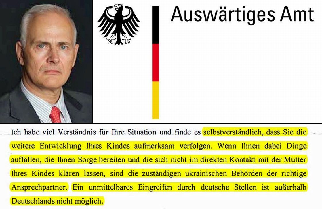 Konsularchef Schmidt-Bremme - operativ verantwortlich für die Kindespreisgabepolitik des Auswärtiges Amtes (© AA)