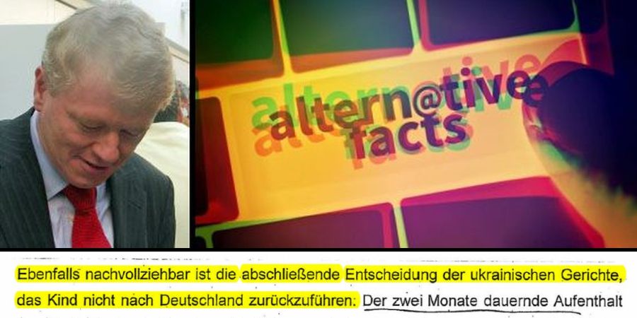 Ministerialbürokrat Heger und seine Welt der 'alternativen Fakten' (©SIS-DLF)