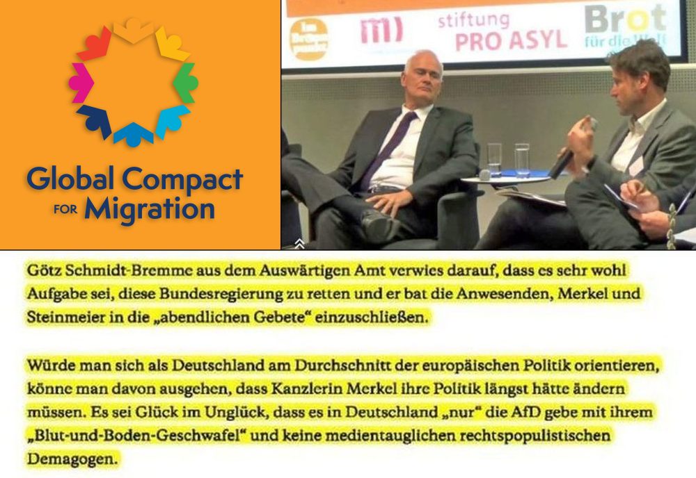 Skrupelloser Verfechter der globalen Völkerwanderung: Kindermigrierer Schmidt-Bremme an der Propagandafront