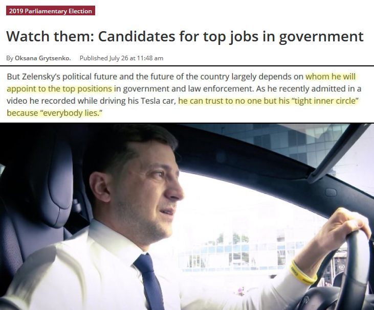 Präsident Selenskij im Selbst-Interview zur Regierungsbildung: "Alle stehlen ... alle lügen"